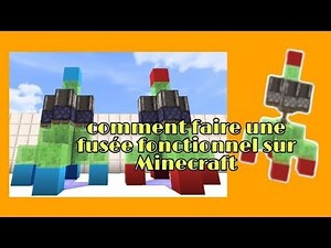 Tuto comment construire une fusée sur Minecraft (Ft.Skykaz91)