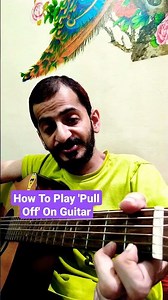 How To Play 'Pull Off' on Guitar | Basic Guitar Lesson | Ramanuj Mishra | #shorts