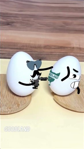Goodland | Eggs tattoo artist 😂 #cartoon #doodles #animation