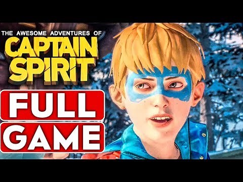 THE AWESOME ADVENTURES OF CAPTAIN SPIRIT Gameplay Walkthrough Part 1 FULL GAME - No Commentary