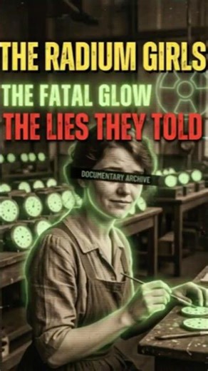 The Dark Secret of the Radium Girls #darkhistory #shortsfeed