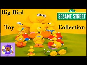 Sesame Street Big bird toy collection