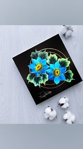 Renjitha Anoop on Instagram: "Easy Flower Painting / Acrylic Painting Flower 🌼🌼💫 . . . #reelsinstagram #sunflowers🌻 #sunflowerpainting #acrylicpaintings #reelsdaily❤️ #reelsinsta #instafeed #reelsdailypost😍 #viralreels #reelspaintingvideos #flowerpainting #paint #art #artistofinstagram #instareels❤️💫🥀✨ #reelsviralvideos #trendingnow #trendingreels #trends #instagrowth #f4f #followersinstagram #followyourdreams❤️ #lovenature💚 #naturepainting #artvideos #artreels"