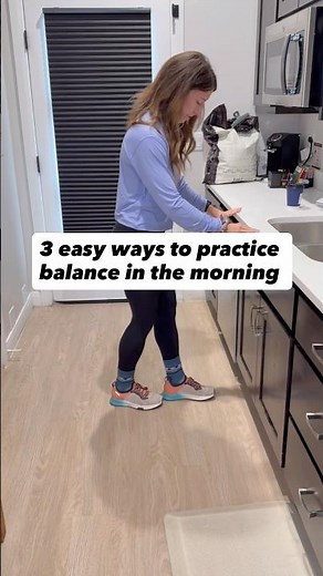 3 easy ways to improve balance in the morning!