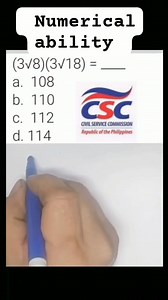 99K views · 1.6K reactions | Civil Service exam / civil service exam reviewer #civilserviceexam2024 #civilserviceexam #civilservice #CSE #CSEReview #CivilServiceExamination #mathematics #math | Arturo Infornon Malag Jr. | Facebook