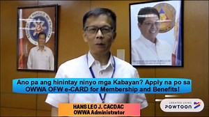 410K views · 723 reactions | Narito ang madaling paraan para makakuha ng OWWA OFW ID! Panoorin! This INFOGRAPHIC VIDEO is a step by step process on how to get the Overseas Workers Welfare Administration (OWWA) OFW e-Card. Requirements should be an OWWA member, and has valid OEC and passport. WATCH the video and check out the link for More Details Here: THOUGHTSKOTO https://www.jbsolis.com/2018/10/what-is-owwa-e-card-and-how-to-get-it.html | OFW Family Party List | Facebook