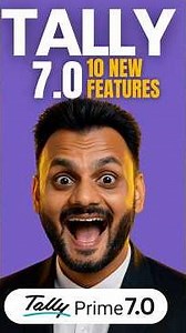 10 New features of tally prime 7.0 | Auto backup | Smart find | Banking | GST update and much more