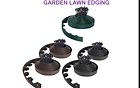 10 - 50 Metre FLEXIBLE GARDEN BORDER GRASS LAWN PATH EDGING WITH PLASTIC PEGS  | eBay UK