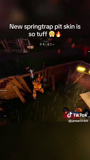 Roblox Bite by Night: New Springtrap Pit Skin Review