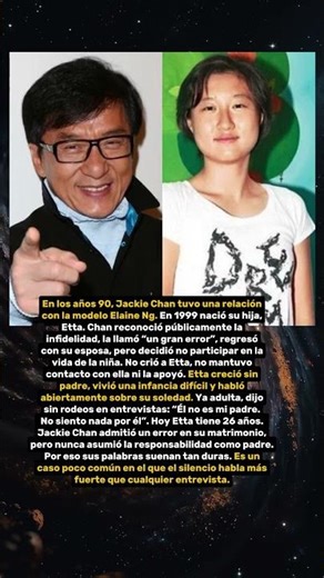 La hija de la que Jackie Chan se alejó