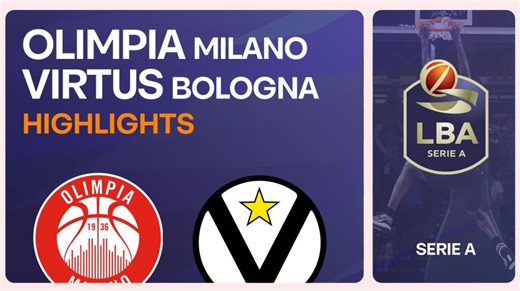 Serie A, Olimpia Milano-Virtus Bologna 85-73: gli highlights