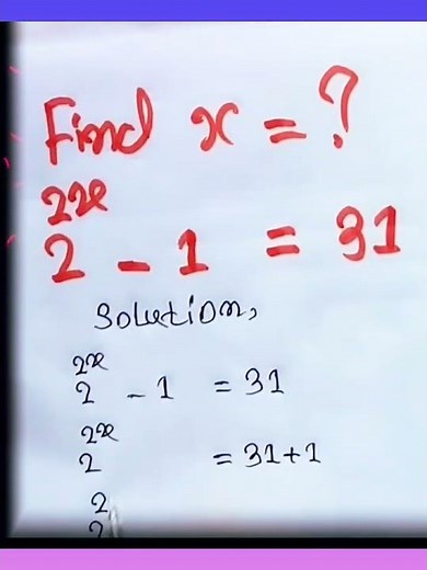 How to solve? x...? Algebra Math