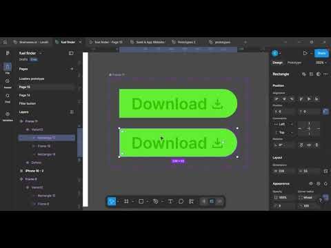 Learn how to create a download animation in figma