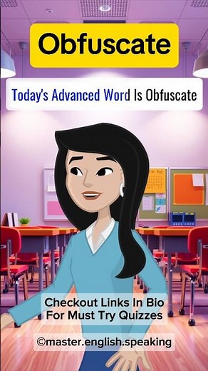 What Does "Obfuscate" Mean? | Advanced Vocabulary for Fluent English #English #AdvancedEnglish