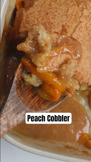 I Made My Favorite Peach Cobbler Recipe