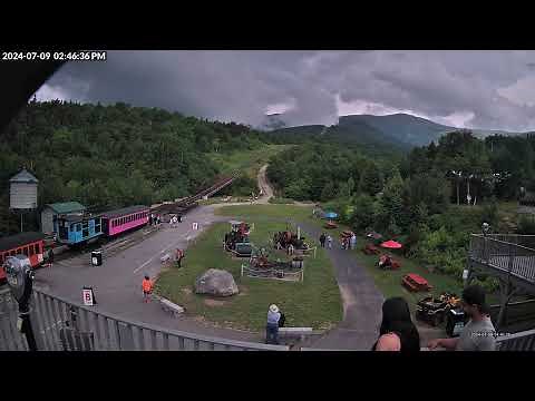 Mount Washington Cog Railway Live Webcam 7/9/2024