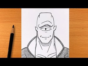 How to draw Allen the Alien from Invincible | step by step | Invincible easy drawing