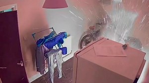 Terrifying moment e-bike battery bursts into flames - sending Birmingham man running for his life