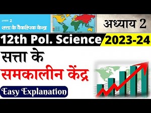 class 12 political science chapter 2 contemporary centres of power | सत्ता के समकालीन केंद्र | cbse