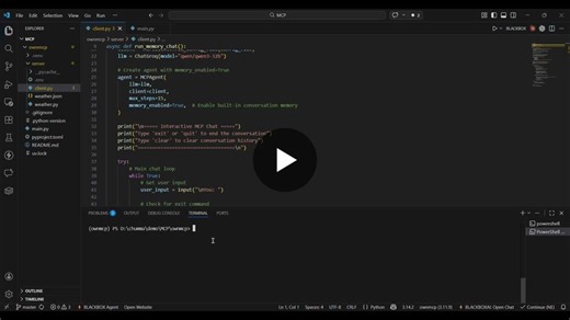 MCP Weather Server: AI API Integration Breakthrough | Alagar Ashwin k posted on the topic | LinkedIn