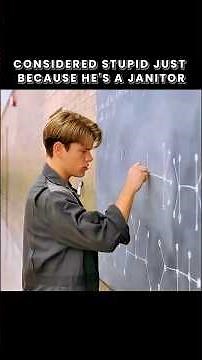 Just a Janitor But His Brain is More Genius Than Dozens of Professors! #shorts