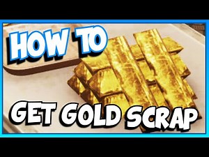 How to get GOLD SCRAP in FALLOUT 76