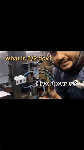5/2 Directional Control Valve Working Explained | Pneumatics Basics🔩🔩