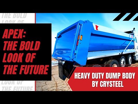 Crysteel APEX™ Heavy Duty Dump Body
