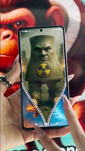 Customize your phone lock with your name, photos & cool zipper style.