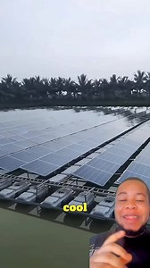 Solar panels inside water to generate electricity 😱 | Dickson Bright