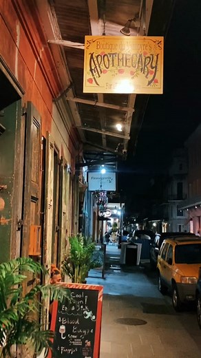 The Vampire Apothecary New Orleans #neworleans #nola #vampire #vamp #vampires #vampiresoftiktok #foryou #foryoupage #fyp #darkcorners #cocktails #fangs #bite #bleed #frenchquarter #potion #bitten #drink #neck #wine #apothocary