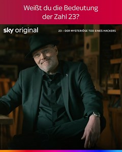 Hat die 23 für dich eine besondere Bedeutung? Unser Sky Original »23 – Der mysteriöse Tod eines Hackers« siehst du jetzt auf Sky Crime und auf Abruf! Auch den Kultfilm aus 1998 »23 – Nichts ist so wie es scheint«, mit August Diehl in der Hauptrolle, siehst du bei uns! | Sky Österreich