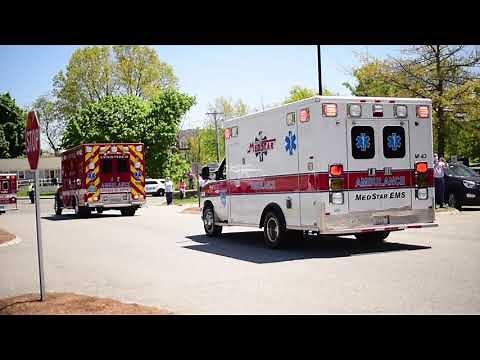 Massachusetts celebrates National EMS Week with Convoy of Champions parade of 50 ambulances