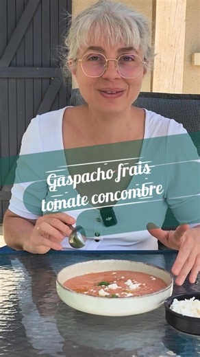 When the tomatoes are ripe, do this 🍅 #recipe #gazpacho
