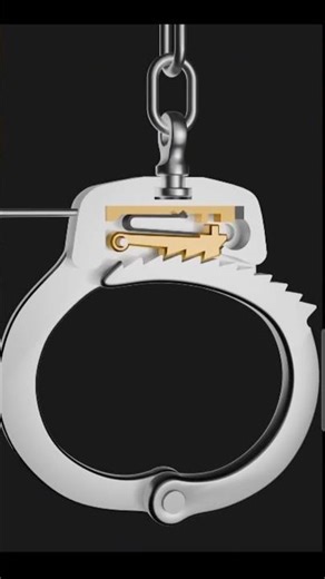 How Handcuffs Actually Work #woodscraft #wood