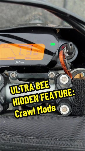 This bike is packed with so many features. It’s still one of the best bikes you can get in its class and if you visit our website senditcycleshop.com you can get one of these bikes delivered to your door in 8 days or less! Plus, you will be getting the best price available online! Check out the 2025 Surron Ultra Bee 🐝, and all of the other E moto and Ebikes we have available. Let me know if you used the crawl feature, and if you found it helpful. ##surron##ultrabee##74V##hiddenfeature##ebike