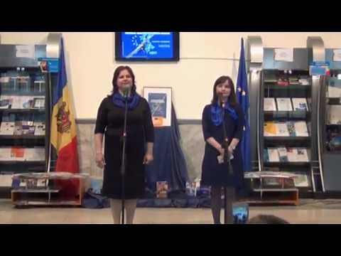 Imnul Europei "Oda Bucuriei " interpretat la inaugurarea expoziției BNRM "Parcursul european al RM "