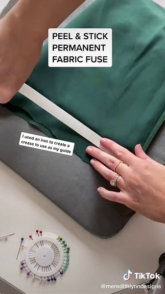 Easy Clothing Hack Using Hemming Tape | Life Tips