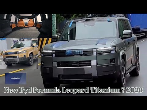 BYD Formula Leopard Titanium 7 to Launch in the 4th Quarter | Approximately 250,000 to 320,000 RMB