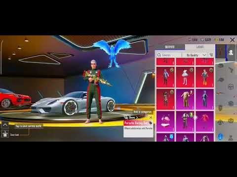 PUBG Account Sale | Porsche Cars 🚗 M416 Lvl 7 Max + AKM Lvl 5 🔥 5 Ultimate Sets + X-Suit Anubis 2 🔥!