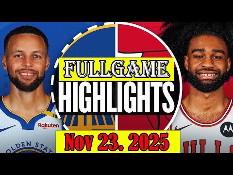 Golden State Warriors vs Chicago Bulls FULLGAME Qtr Nov 23.2025 Highlights | NBA hightlight