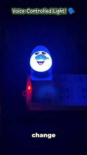No Switch Needed! The Ultimate Voice-Activated Night Light