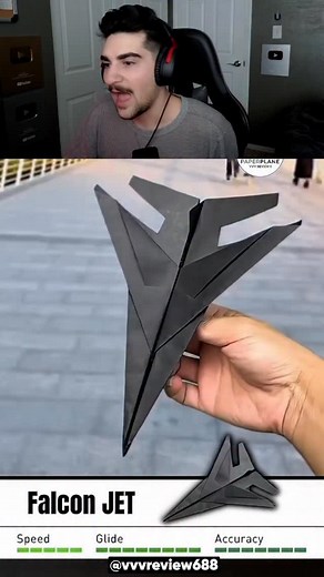 237K views · 10K reactions | How to Make Paper Jet 勞 | Riley Haghian | Facebook