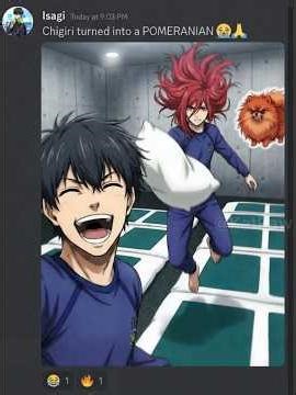 Who Stole Chigiri’s Shampoo!? 😭