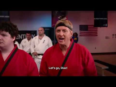 Hawk vs Miguel | Cobra kai scene