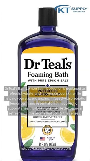 Dr Teal Bath Lemon Balm Collection