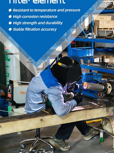 Metal filter element: High corrosion resistance, suitable for various scenarios High strength and durability, long service life Stable filtration accuracy, wide applicability Resistant to temperature and pressure, adaptable to extreme conditions #IndustrialFilter #CustomFilterElement #ISO9001Filter #LowMOQFilterSupplier #ManufacturingEquipment #IndustrialSourcing #ImportExport #MadeinChina