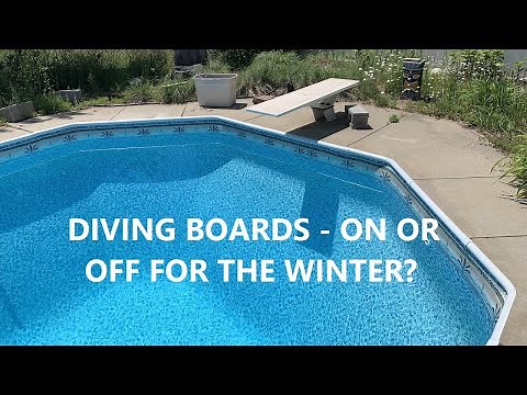 Can You Leave A Diving Board On For The Winter?