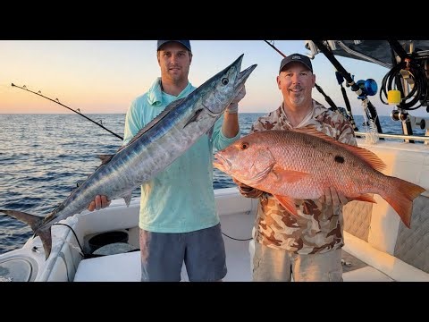 Pulley Ridge & Dry Tortugas Overnighter 150 Miles Offshore Wahoo Tuna Snapper *Catch, Clean & Cook*
