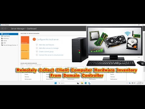 How to Remotely Collect Computer Hardware Inventory from a Domain Controller Windows Server 2025